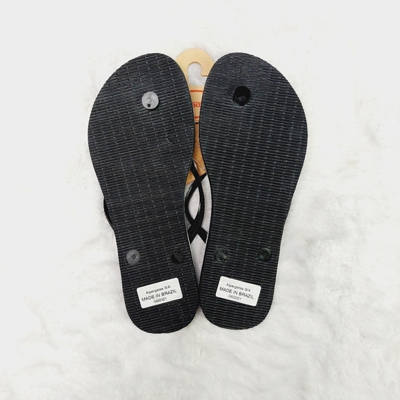 NEW Havaianas Bundle of 2 Slip On Summer Flat Flip Flop Sandals S178 - Picture 4 of 8